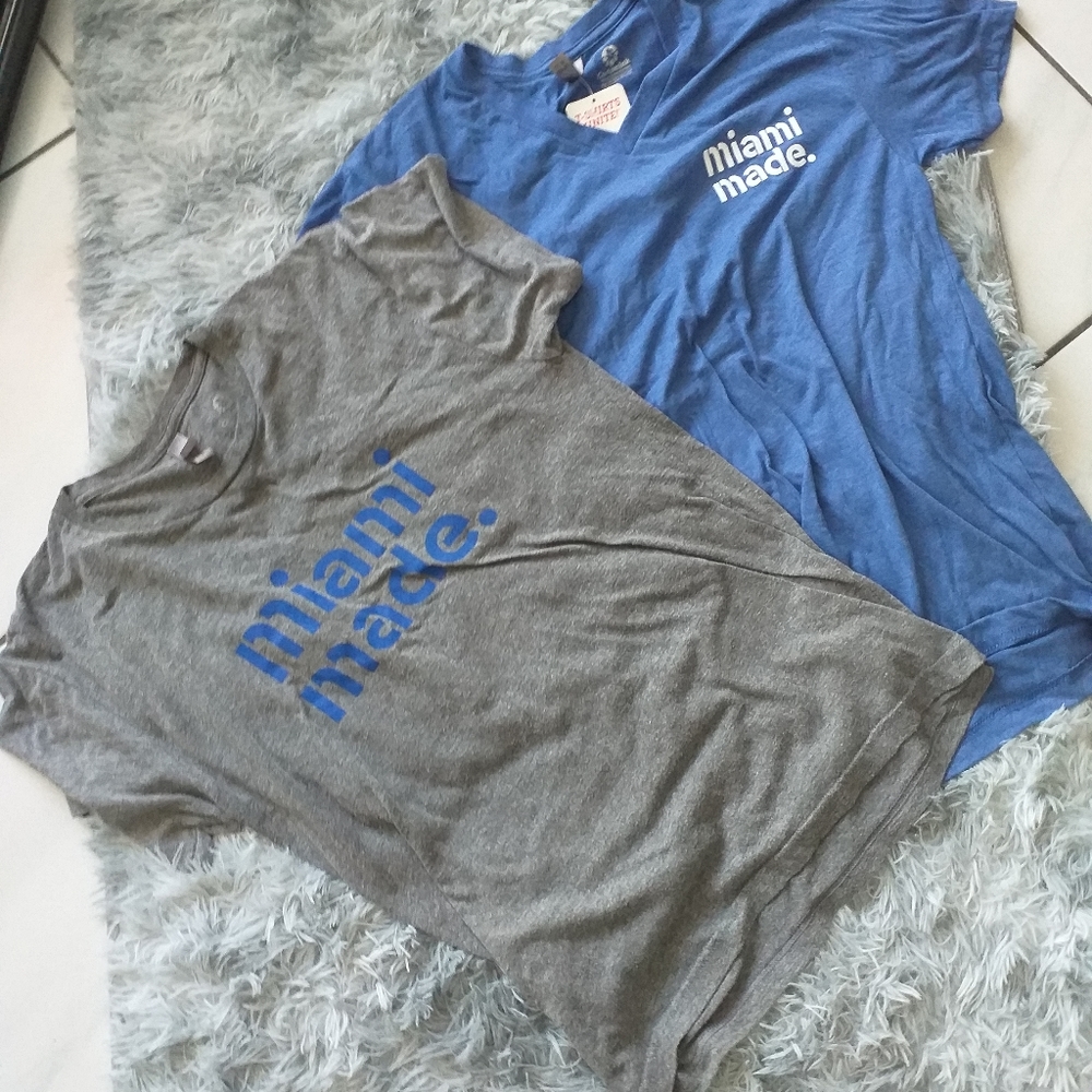 2 Miami Made tees
